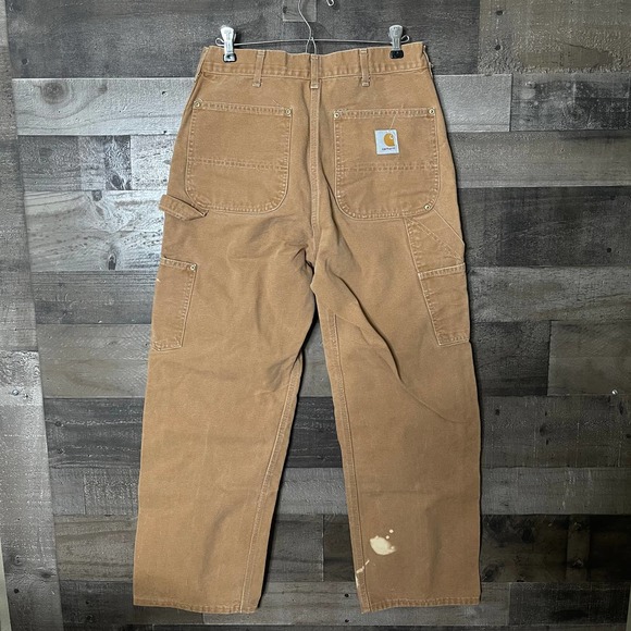SOLD VTG Carhartt Union Made 62W Double Knee Pants - Picture 4 of 7